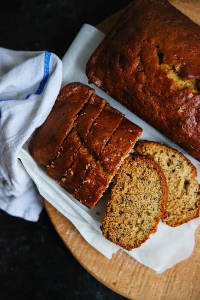 Amazingly Soft & Moist Mini Banana Loaves 