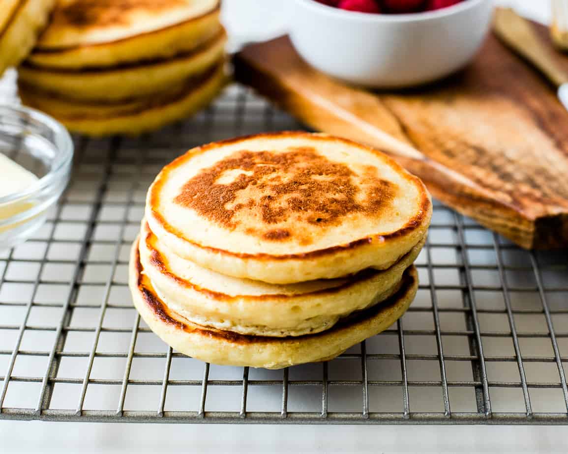 Pancakes Without Baking Powder Recipe The Vanilla Tulip
