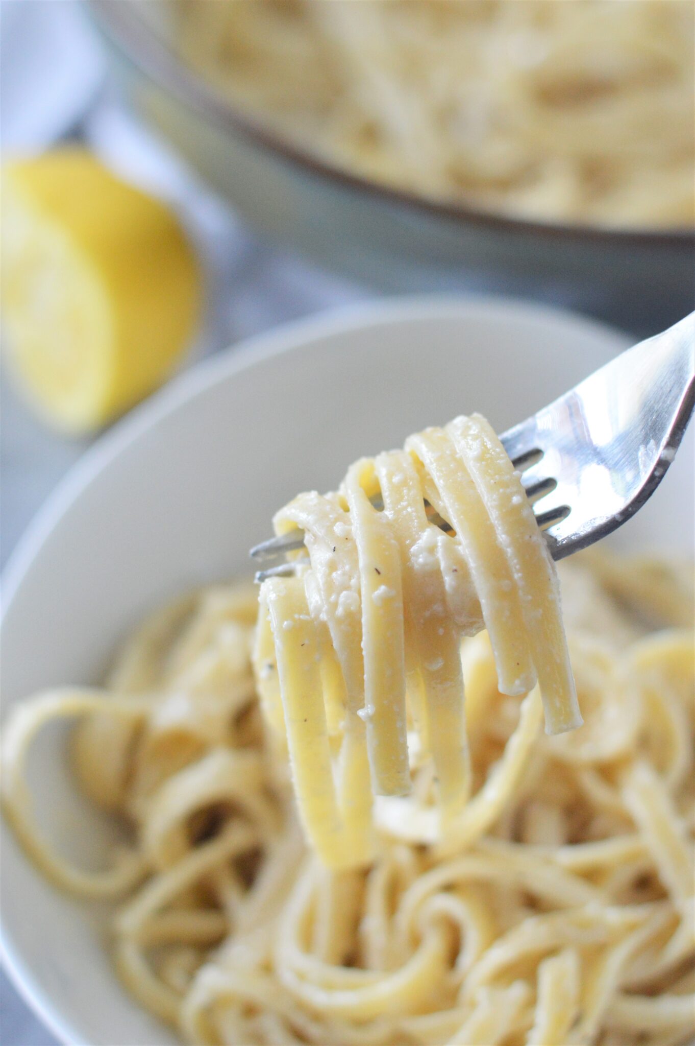 Lemon Butter Pasta Recipe The Vanilla Tulip